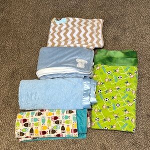 Assorted Baby Blankets - Multicolor